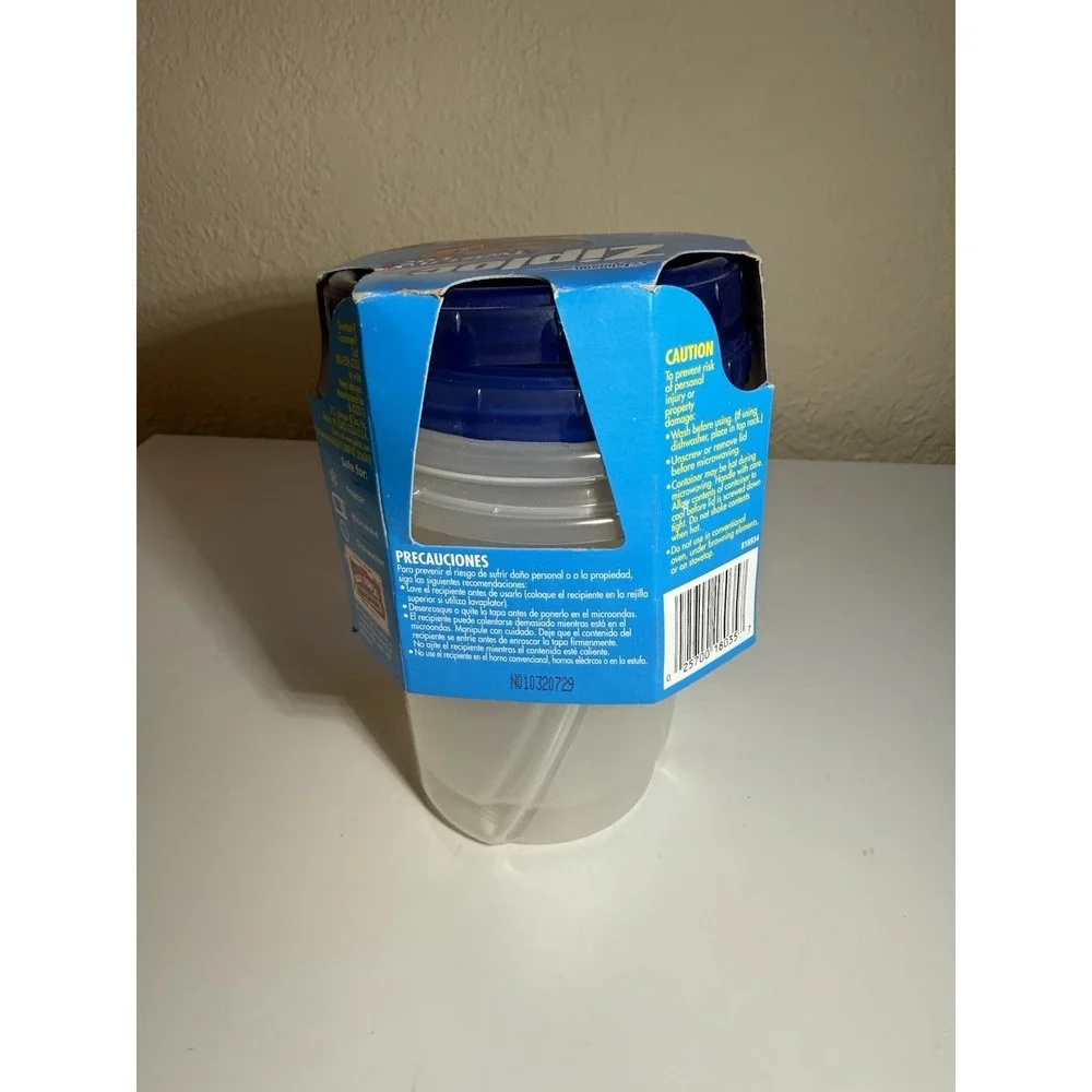 Ziploc Twist n Loc 2 Medium (32 Oz) Round Containers & Lids NEW